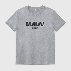 Футболка хлопковая мужская Balqlava, цвет: меланж