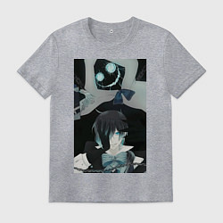 Футболка хлопковая мужская Ванитас целитель, цвет: меланж