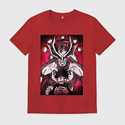 Мужская футболка Магическая битва Мэгуми Фусигуро призыв