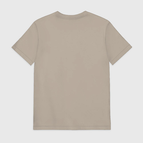 Мужская футболка Реинкарнация безработного Рокси Мигурдия в платье / Миндальный – фото 2