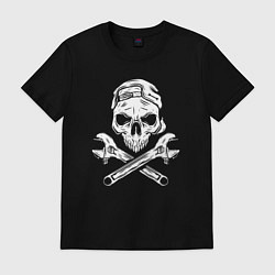 Футболка хлопковая мужская Dead mechanic, цвет: черный
