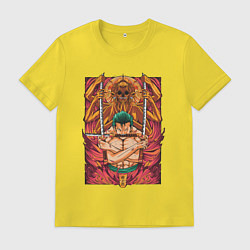 Мужская футболка One piece Зоро бог
