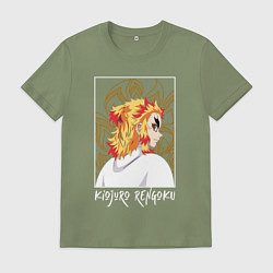 Мужская футболка Rengoku Kyoujurou