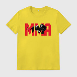 Мужская футболка MMA пантера