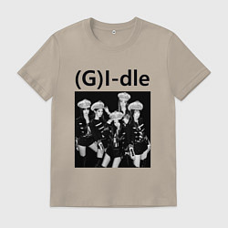 Мужская футболка G I-dle группа в стиле империи