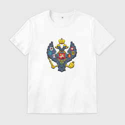 Мужская футболка Двуглавый орёл герб