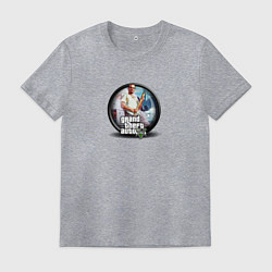 Мужская футболка Grand Theft Auto V logo game