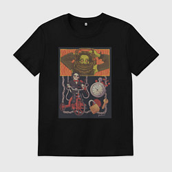 Футболка хлопковая мужская Сыграем в игру, цвет: черный