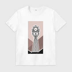 Мужская футболка Фатима держит солнце