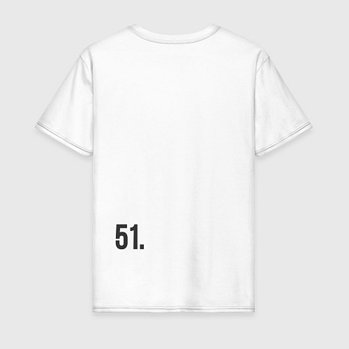 Мужская футболка Zone 51 / Белый – фото 2