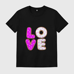 Мужская футболка Love - розовый пряник