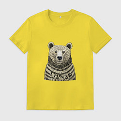 Мужская футболка Медведь лесной