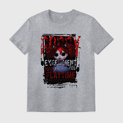 Мужская футболка Кукла Поппи из Poppy Playtime