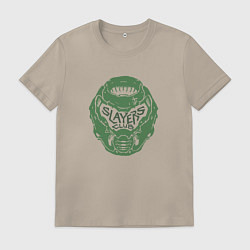 Мужская футболка Doom slayer logo