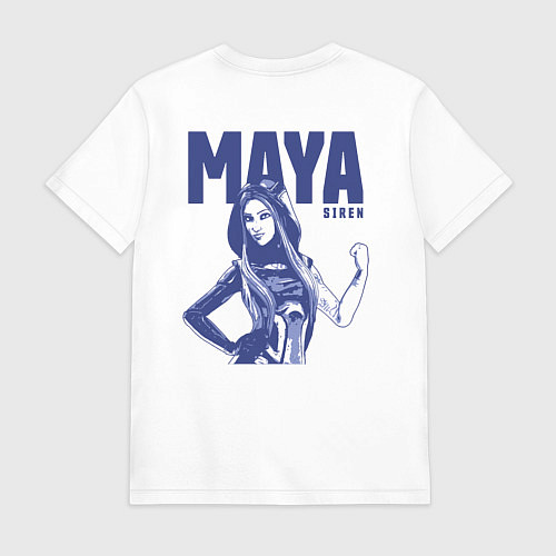 Мужская футболка Borderlands maya / Белый – фото 2