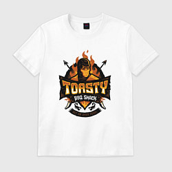 Футболка хлопковая мужская Scorpion toasty, цвет: белый