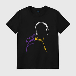 Футболка хлопковая мужская Kobe legend, цвет: черный