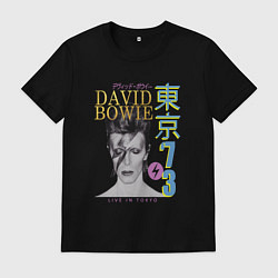 Мужская футболка David Bowie - Live in Tokyo 73