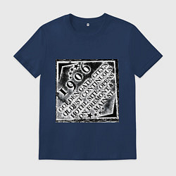 Футболка хлопковая мужская Путешествие в Лас-Вегас, цвет: тёмно-синий
