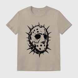 Мужская футболка Шипастая хоккейная маска