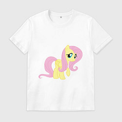 Мужская футболка Пони пегас Флаттершай