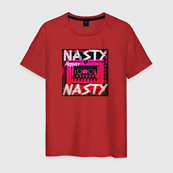 Футболка хлопковая мужская The Prodigy: Nasty, цвет: красный