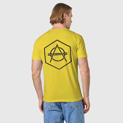 Мужская футболка Don Diablo / Желтый – фото 4