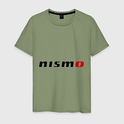 Футболка хлопковая мужская Nismo, цвет: авокадо