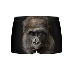 Трусы-боксеры мужские Глаза гориллы, цвет: 3D-принт