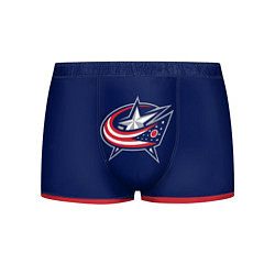 Трусы-боксеры мужские Columbus Blue Jackets, цвет: 3D-принт