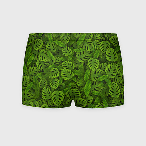 Мужские трусы Тропические листья / 3D-принт – фото 2