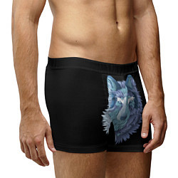 Трусы-боксеры мужские Седой волк, цвет: 3D-принт — фото 2
