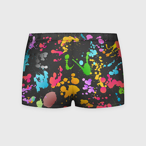 Мужские трусы Игра красок / 3D-принт – фото 2