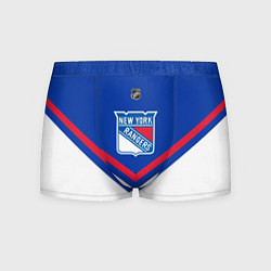 Трусы-боксеры мужские NHL: New York Rangers, цвет: 3D-принт
