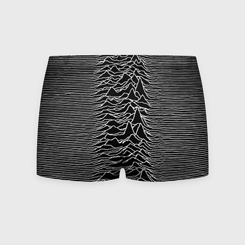 Мужские трусы Joy Division: Unknown Pleasures / 3D-принт – фото 2