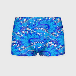 Трусы-боксеры мужские Floral pattern, цвет: 3D-принт