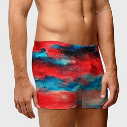 Трусы-боксеры мужские Watercolor, цвет: 3D-принт — фото 2