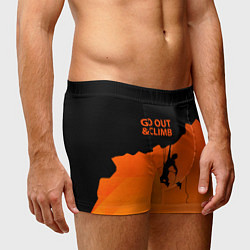 Трусы-боксеры мужские Go out & climb, цвет: 3D-принт — фото 2