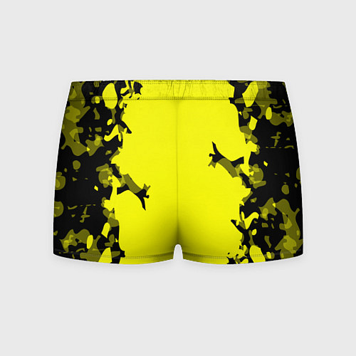 Мужские трусы FC Borussia Dortmund: Yellow Original / 3D-принт – фото 2