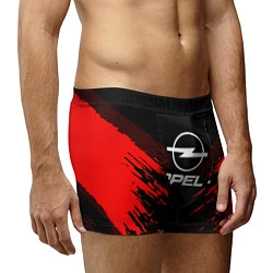 Трусы-боксеры мужские Opel: Red Anger, цвет: 3D-принт — фото 2