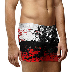 Трусы-боксеры мужские Брызги красок, цвет: 3D-принт — фото 2