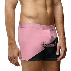 Трусы-боксеры мужские Black Pink, цвет: 3D-принт — фото 2