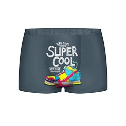 Трусы-боксеры мужские Super Сool, цвет: 3D-принт