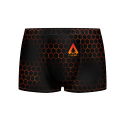 Трусы-боксеры мужские Apex Legends: Orange Carbon, цвет: 3D-принт