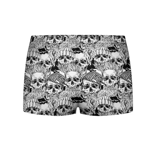 Мужские трусы Hipster skulls / 3D-принт – фото 2