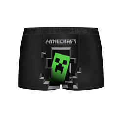 Трусы-боксеры мужские Minecraft Creeper, цвет: 3D-принт