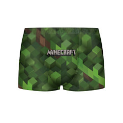Трусы-боксеры мужские MINECRAFT FOREST, цвет: 3D-принт