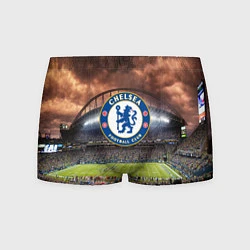 Трусы-боксеры мужские FC Chelsea, цвет: 3D-принт