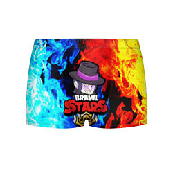 Трусы-боксеры мужские BRAWL STARS MORTIS, цвет: 3D-принт