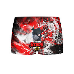 Трусы-боксеры мужские BRAWL STARS CROW, цвет: 3D-принт